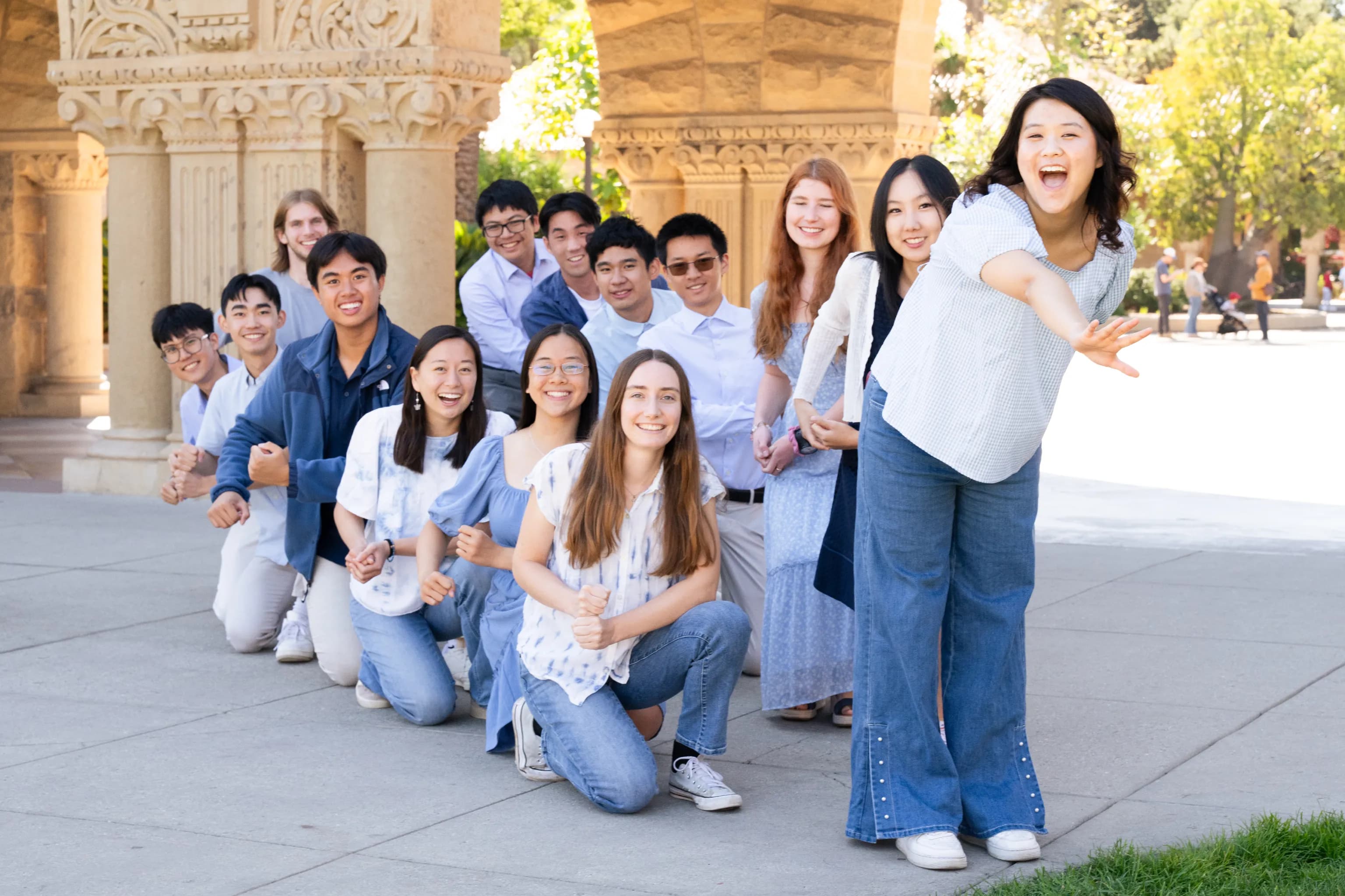 Testimony group photo